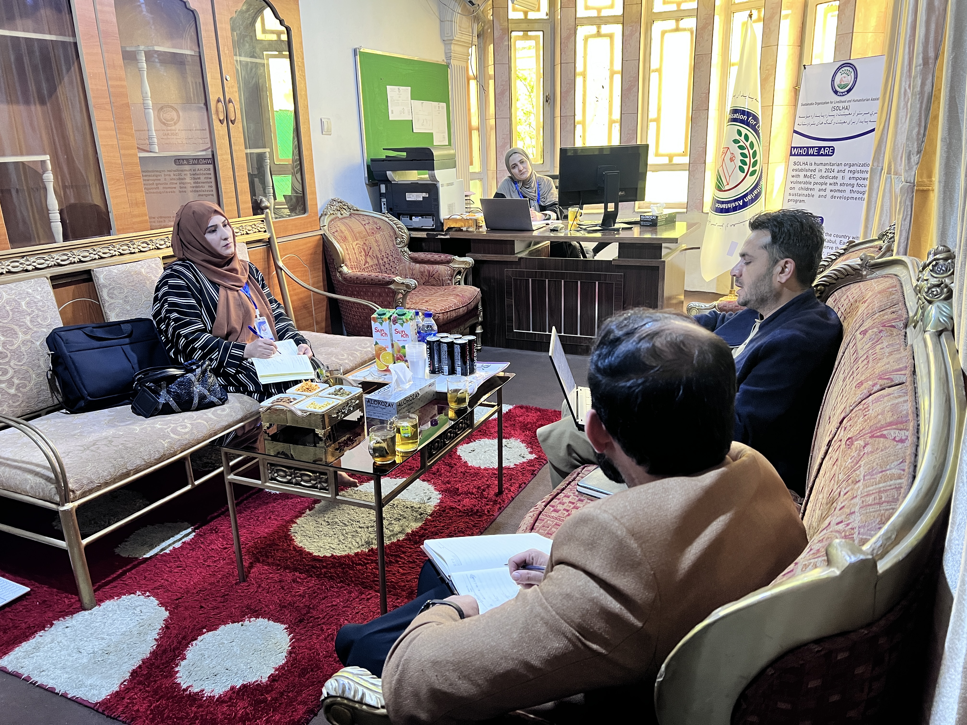SOLHA Meeting with ActionAid Afghanistan